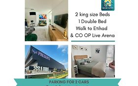 Ao & Etihad Stadium 6 Guest Stay- 3 Bedroom Central House With Parking & Wi Fi